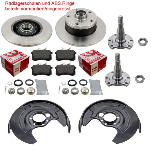 Bremsen set hinten - hinten, komplett