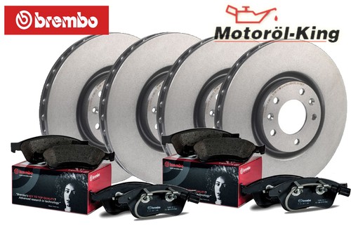 Brembo bremsenset für audi - bremsenset,